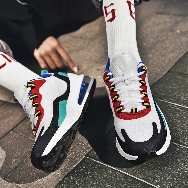 

2019 new autumn new men's casual shoes lightweight breathable comfortable designer brand shoes high quality sneakers flat shoes