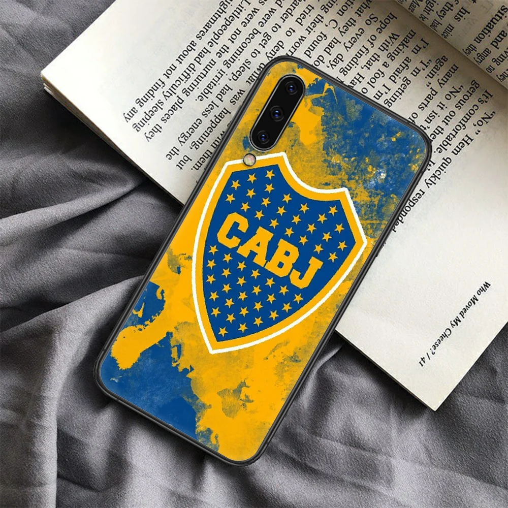 

Boca Juniors Phone Case For Samsung Galaxy A 3 5 7 8 10 20 20E 21S 30 30S 40 50 51 70 71 black Cover Tpu Bumper 3D Hoesjes