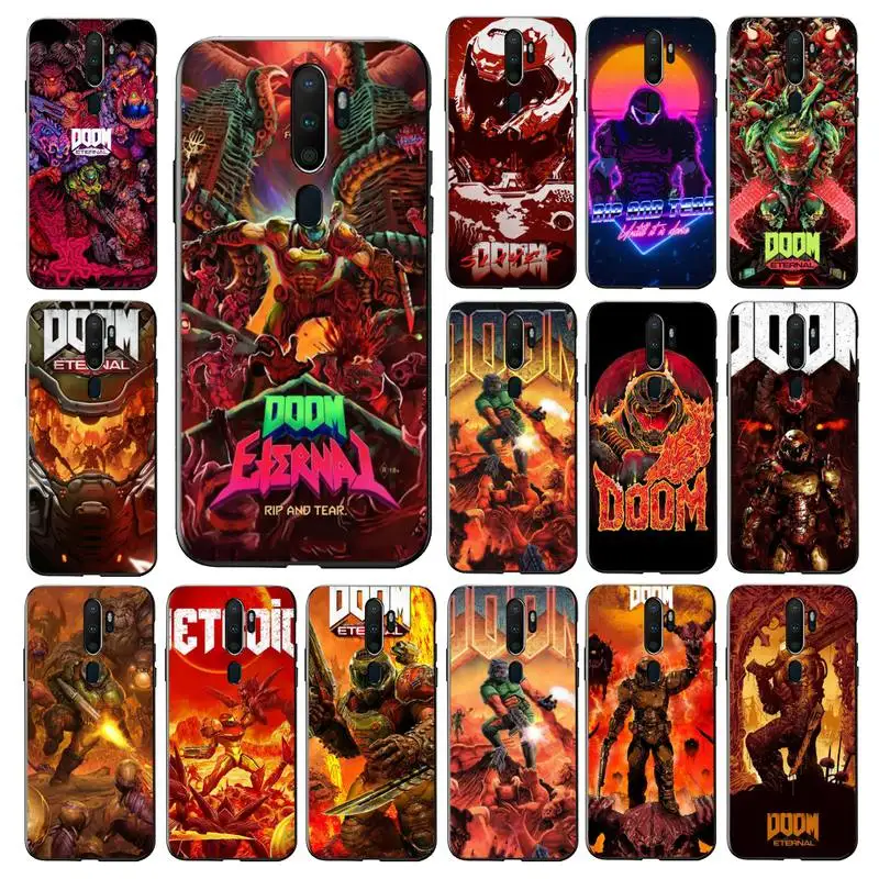 

MaiYaCa Doom Game Phone Case for Vivo Y91C Y11 17 19 17 67 81 Oppo A9 2020 Realme c3