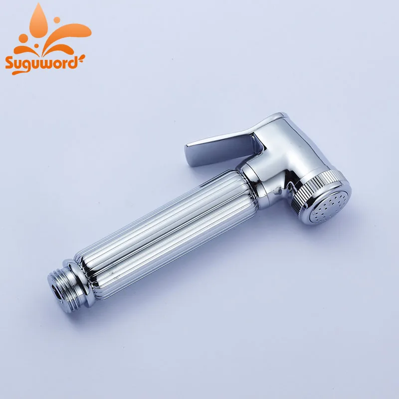 Спрей для унитаза биде ванной комнаты ручной распылитель хромированная латунь