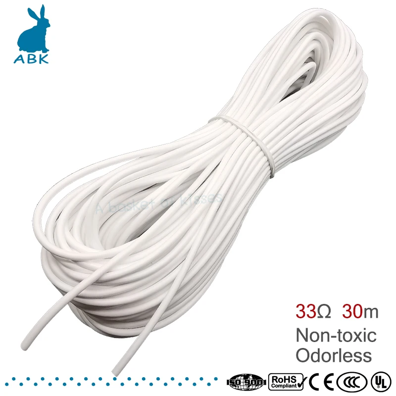 Нагревательный кабель HRAG из углеродного волокна высокого качества 30 м 12K 33 Ом