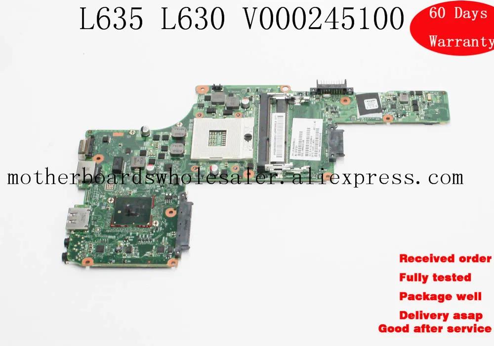 Материнская плата для ноутбука Toshiba Satellite L635 L630 материнская V000245100 | Компьютеры и