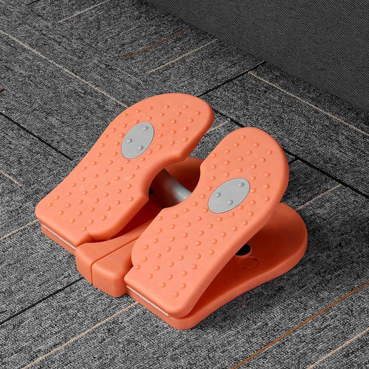 Портативный шаговый массажер тренажер для похудения ног дома и офиса | Спорт