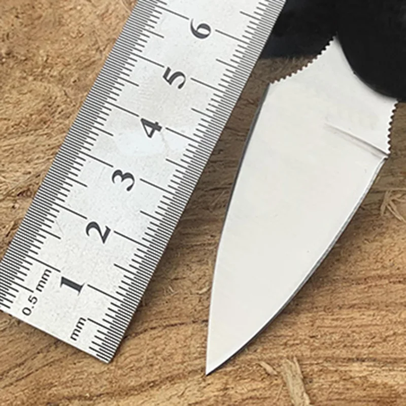 

Mini Folding knife 5Cr13mov blade nylon fiber handle Outdoor Fish edc tool, Subject to the actual product