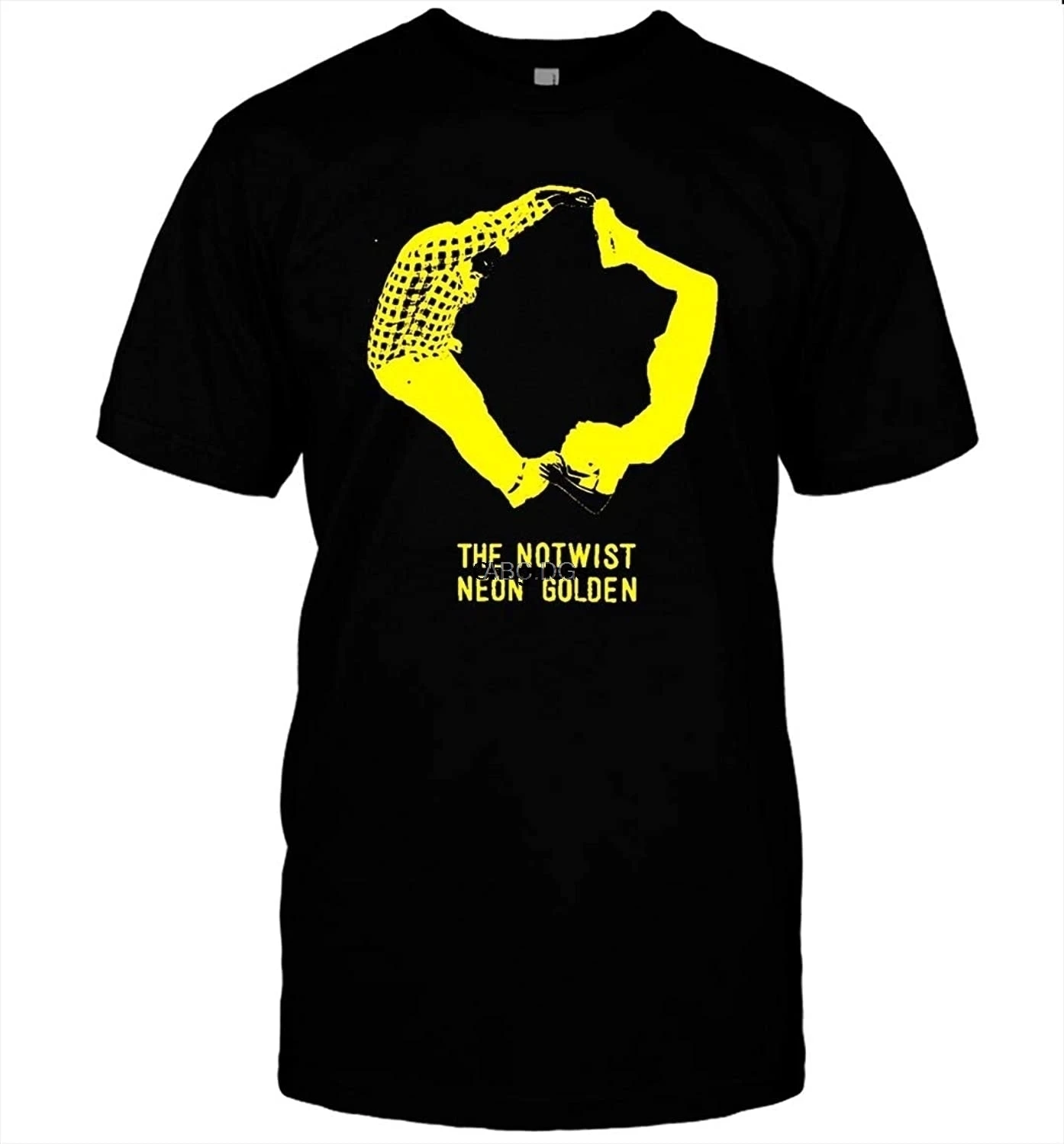 Неоновая Золотая Футболка The Notwist DMN|Мужские футболки| |