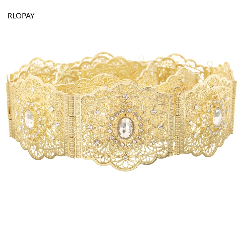 С перфорацией в виде цветов с круглым вырезом ремни свадебного платья Роскошные