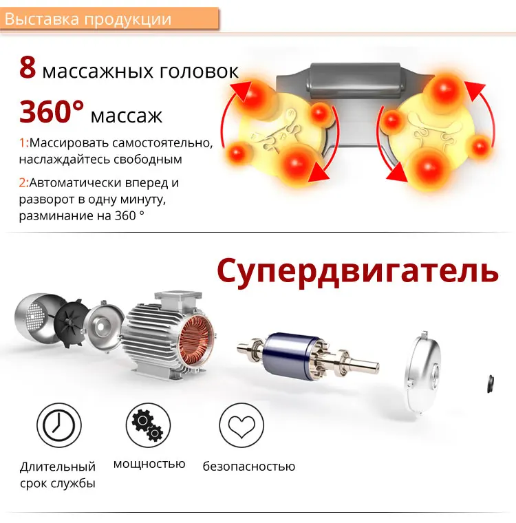 С подарочной коробкой) KLASVSA Электрический нагревательный массажер для шеи автомобильный домашний инфракрасный массажер для разминания боли в плечах и спине расслабляющий массажер