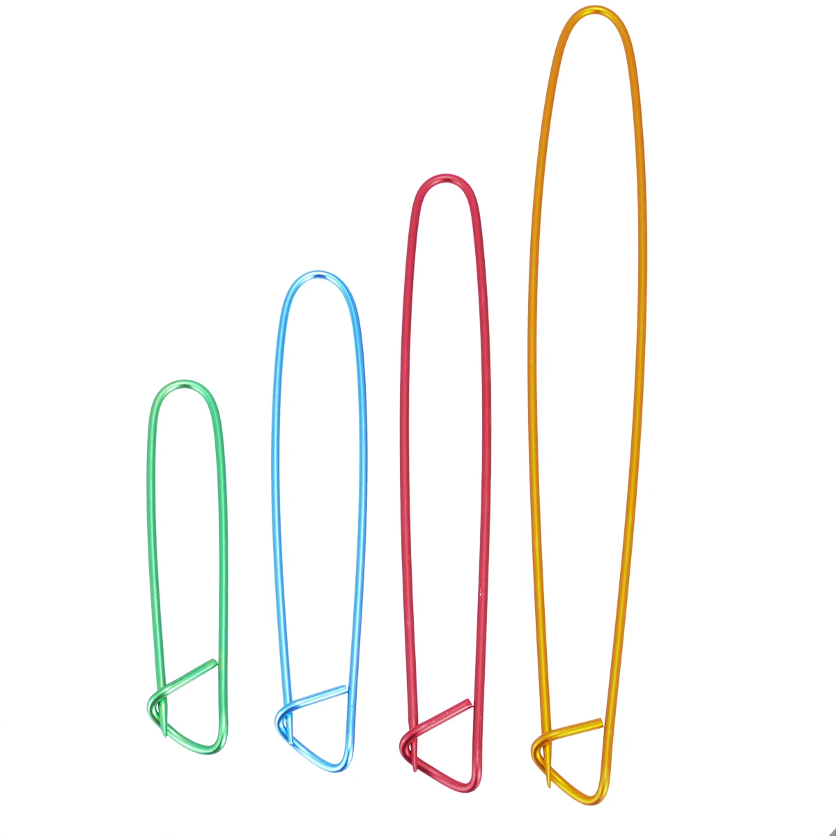 1 комплект 4 шт. алюминиевые держатели для вязания свитеров булавки красочные