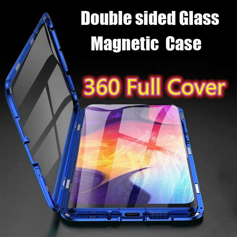 360 Полное покрытие Huawei Mate 20RS металлический магнитный чехол для телефона 20 RS