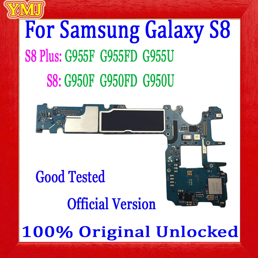 Оригинальная разблокированная материнская плата для Samsung Galaxy S8 G950F G950FD G950U G955F G955FD