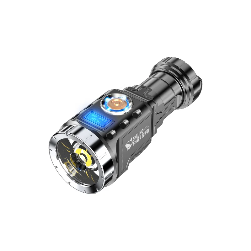 

Glare Mini Flashlight Bright Outdoor Portable Rechargeable Torch Battery Aluminum Alloy Fishing Lanterna Flashlights EB50SD