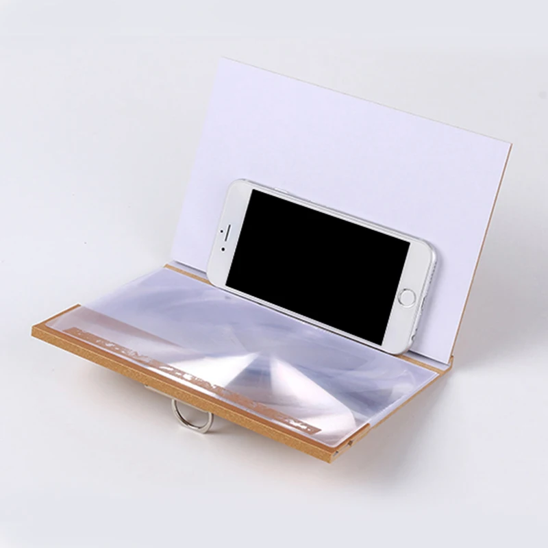

Universal Mobile Phone Screen Magnifier 3D Enlarger Magnifying Video Amplifier Projector Bracket Desktop Holder Stand For Phone