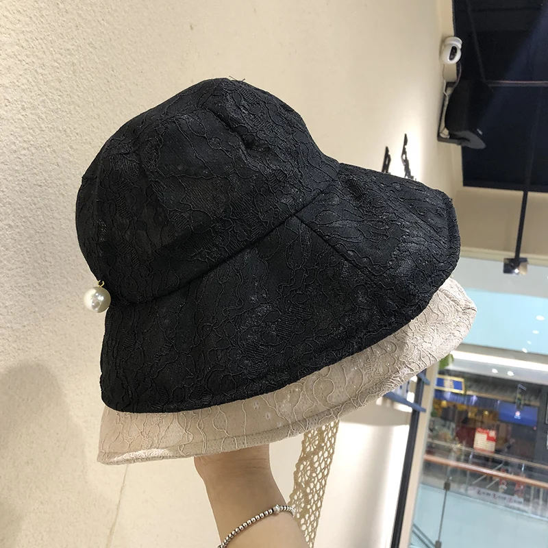 Black White Hat Straw Hat Women Summer Floral Beach Hat Holiday Sun Visor Strap Adjustable Wide Brim Floppy Hat Girl Cap Elegant