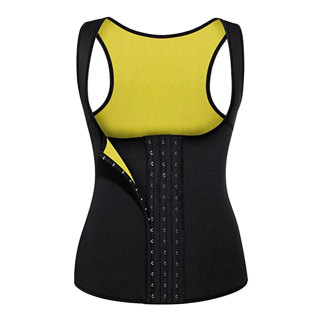 

Women Hot Sweat Neoprene Sauna Vest, Tummy Fat Burner Slim Shapewear Hot Thermo Body Shaper Sweat Top