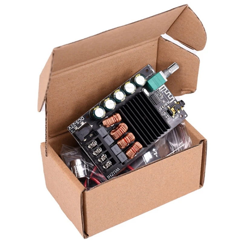 

ZK-1002 HIFI TPA3116 Bluetooth 5.0 High Power Digital Amplifier Stereo Board 100W+100W AMP Amplificador Audio Home Theater