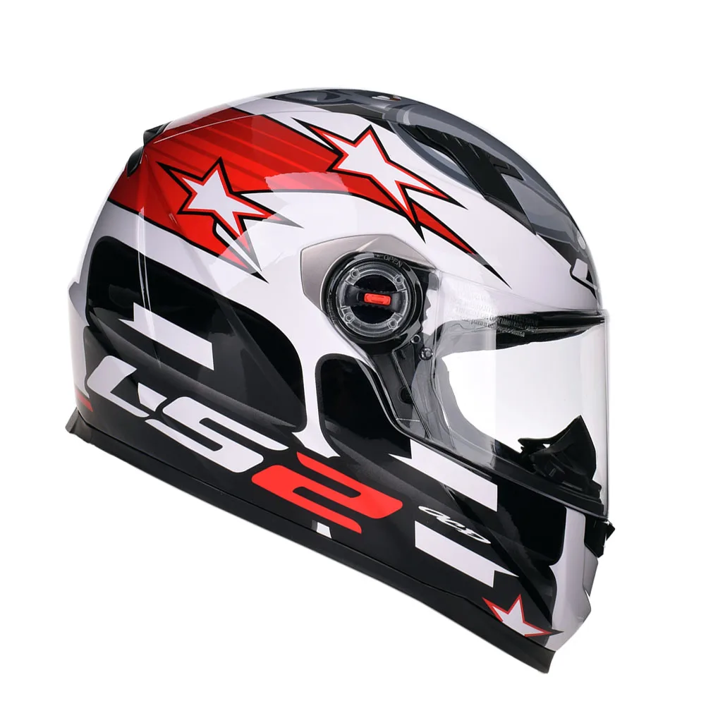 LS2 Полнолицевой гоночный мотоциклетный шлем Capacete Casque Moto Kask шлемы Helm Caschi Crash для