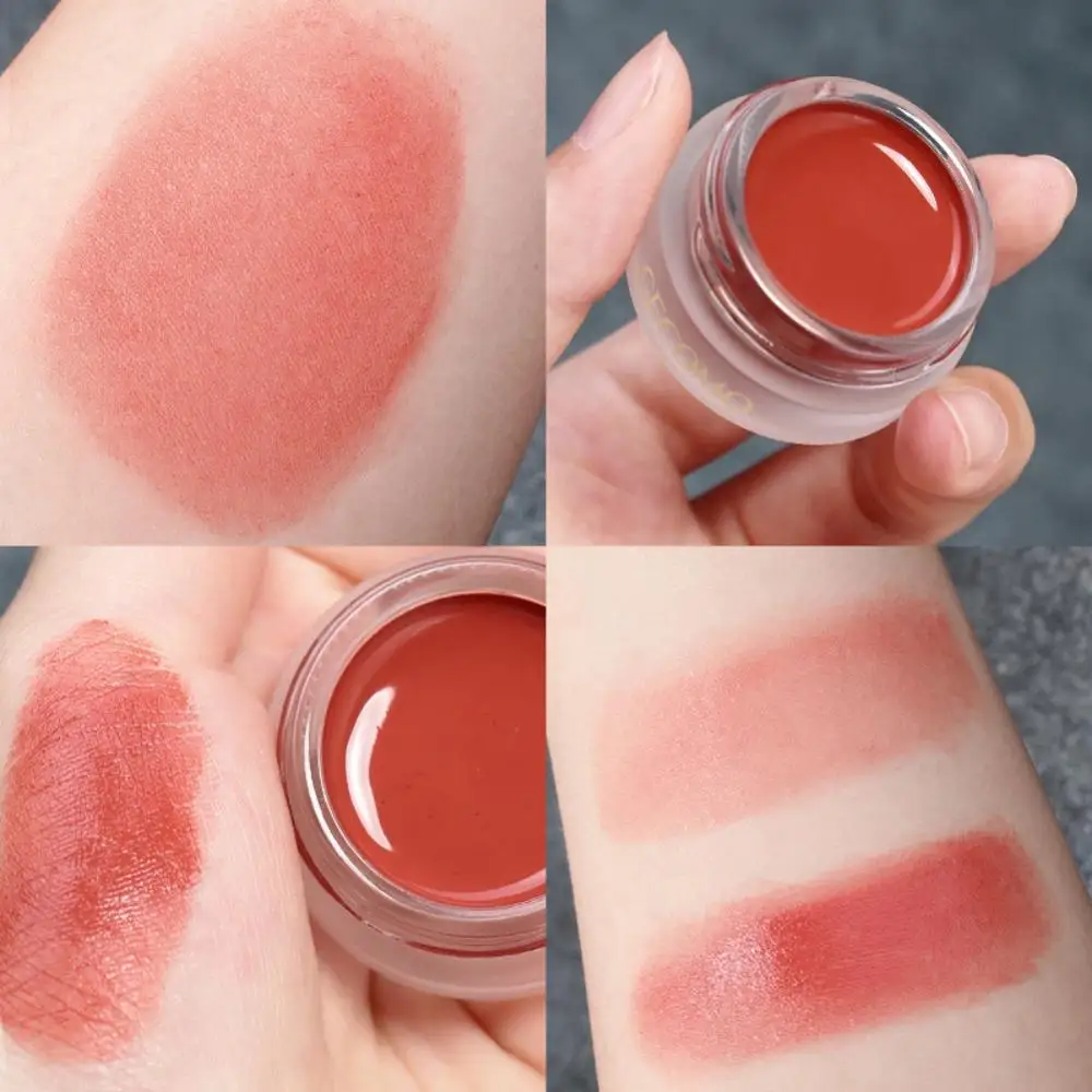 New Jelly Blush Long Lasting Shiny Brighten Makeup Effects Colorfast Jell Blush Cream Blush