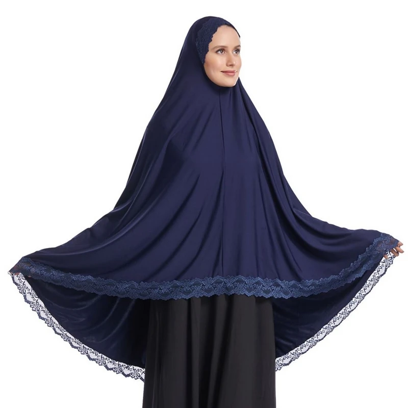 instantâneo muçulmano headwrap longo khimar jilbab islam