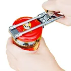 Регулируемый консервный нож из нержавеющей стали, профессиональный фотомагнитный кухонный прибор для снятия крышек, кухонный инструмент