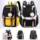 Для женщин и девочек школьные рюкзаки Анти-Вор USB зарядка Рюкзак Водонепроницаемый рюкзак, школьные сумки для подростков, сумка для путешествий