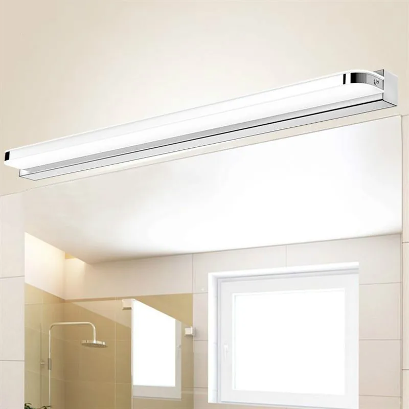 Светодиодный настенный светильник Ванная комната акриловый зеркальный Санузел