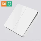 Оригинальный настенный выключатель Xiaomi Mijia, одинарный, двойной, тройной, открытый, двойной переключатель управления, 2 режима переключения, Интеллектуальный переключатель лампы