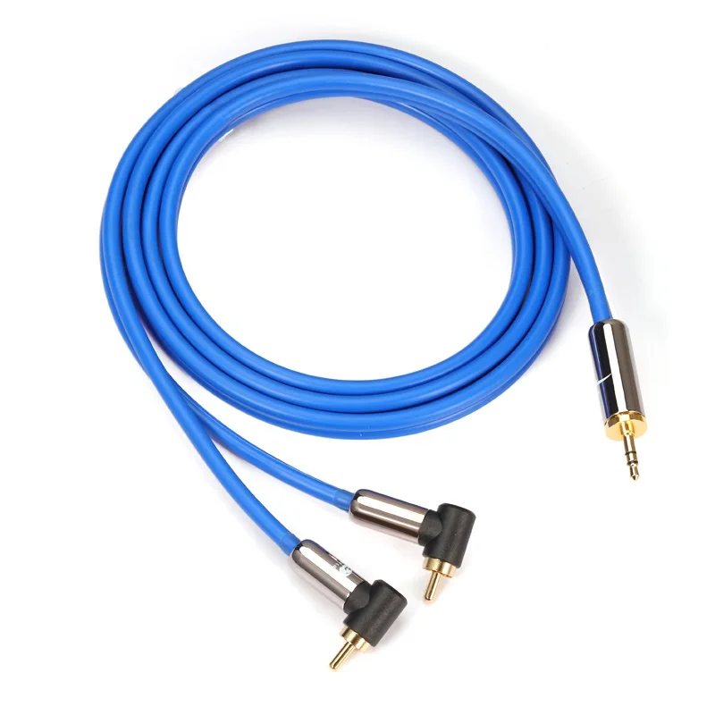 Aux разъем 3 5 мм на 2 RCA штекера стерео аудио кабель для динамик iPod Hi Fi сотового