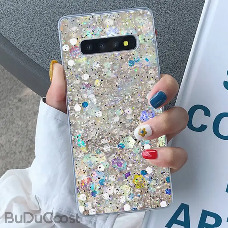 

Customary Sparkling inkjet Luxury Unique Phone Cover For Samsung S5 6 7 8 9 10 S8 S9 S10 plus S10E lite S10-5G S20 UITRA plus