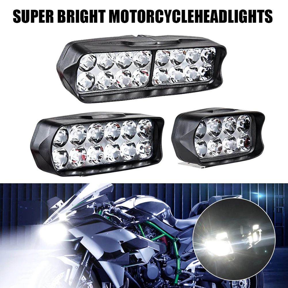 

Motorcycle Headlight 8LED 12LED 16LED Light Bar Driving Spotlight Fog Light Waterproof Daytime Running Light for Car ATV UTV