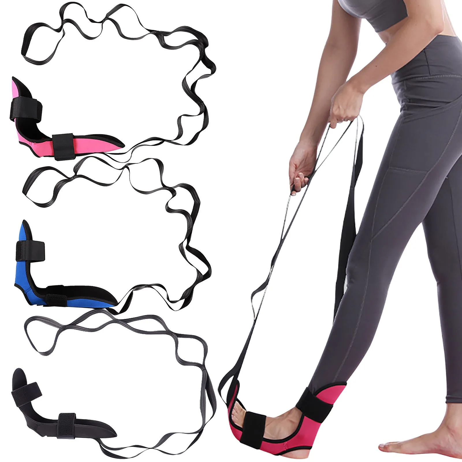 

Yoga Stretching Belt Stretching Belt Ligament Stretching Ankle Orthotic Belt Rehabilitation Belt Stretching Belt Horse