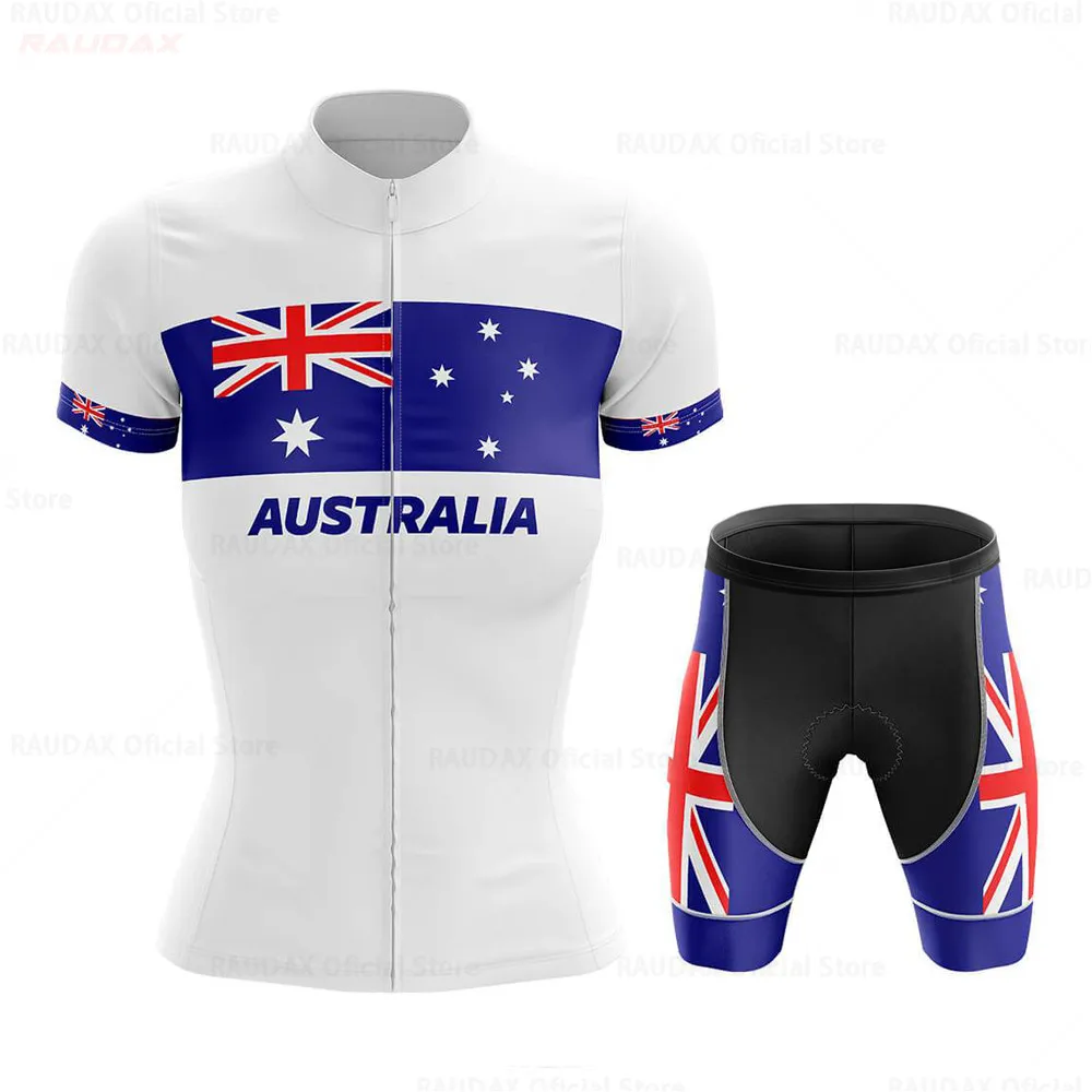Футболка женская для велоспорта комплект одежды из джерси в австралийском стиле