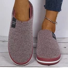 Новые женские тапочки с эффектом памяти, домашние тапочки из пены с эффектом памяти, зима 2021, Нескользящие мужские домашние хлопковые туфли в полоску, унисекс, для помещений