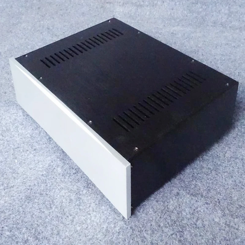 

326*82*248MM Amplifier Chassis Housing Shell DIY Box Enclosure All-aluminum Amplifier Case 3208 Front-end DAC Amp Chassis