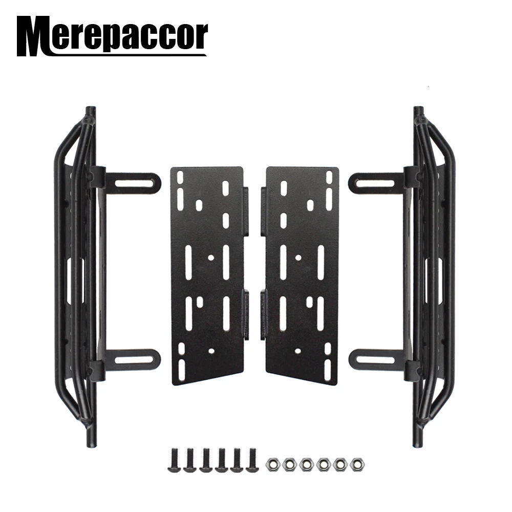 Металлическая педаль и приемник MEREPACCOR 2 шт. коробка для 1:10 радиоуправляемой