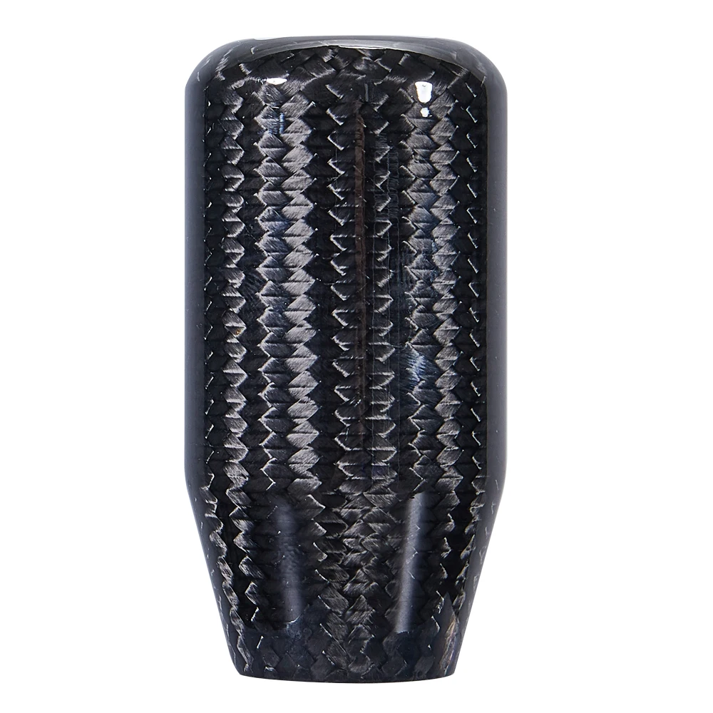 Ручка переключения передач автомобильная из углеродного волокна с 3 нитями|shift knob