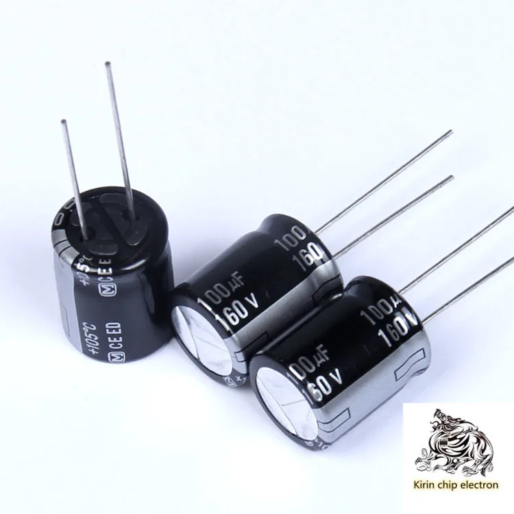 

50 шт./лот 100 мкФ 160V 16*21 ED серии фильтр электролитический конденсатор с алюминиевой крышкой, объем 16X21mm