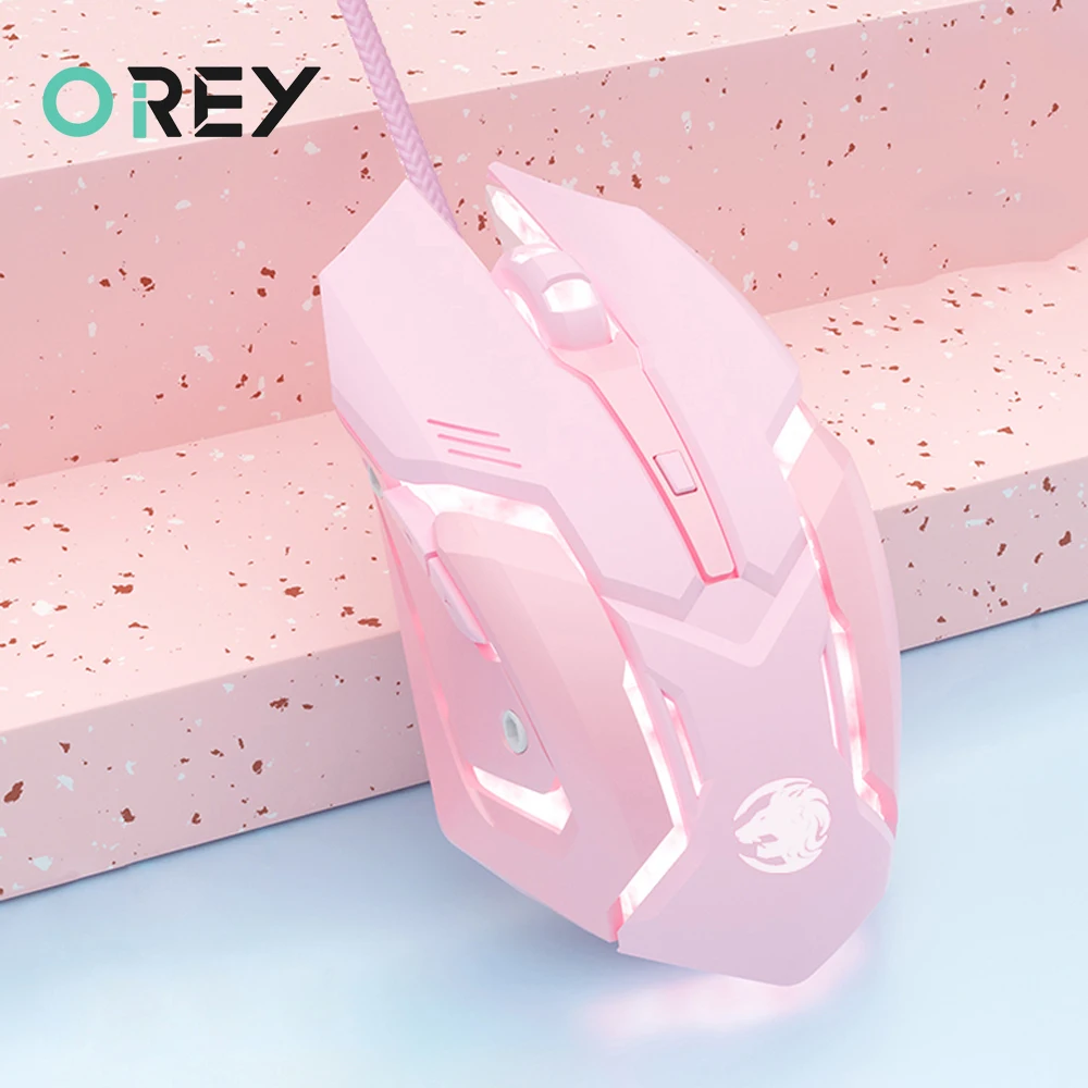 

Проводная игровая мышь, бесшумная мышь, эргономичная мини-мышь с 4 клавишами и подсветкой для ноутбука, ПК, игрового компьютера, бесшумная мы...