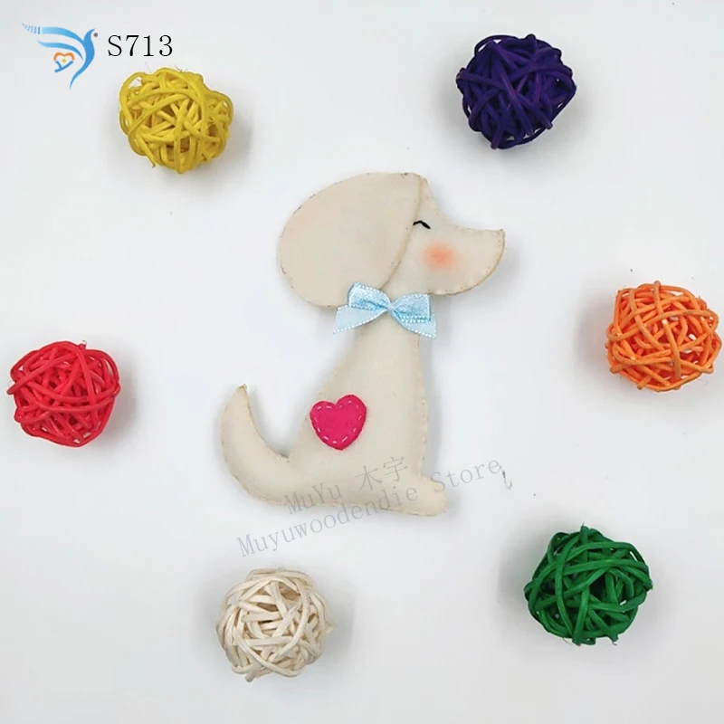 Маленькая собака новая деревянная форма для скрапбукинга Thickness 15.8mm|Вырубные