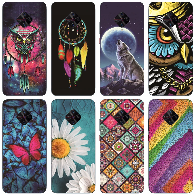 Чехол для VIVO V17 чехол для телефона on Vivo V17 Neo V 17 V17Neo VIVOV17 силиконовый мягкий ТПУ защитный чехол 6,38 дюймов