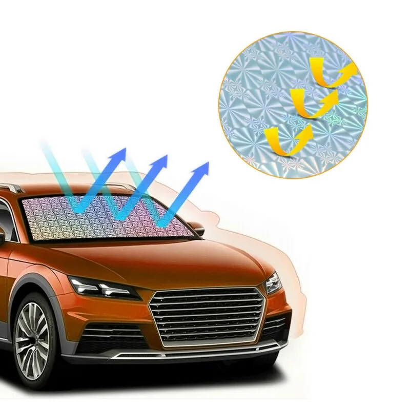 

Козырек автомобильный солнцезащитный козырек Автомобильный задний выдвижной солнцезащитный козырек лобовое стекло 58*125 см