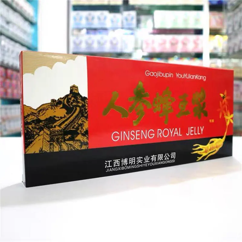 

Ginseng royal jelly {ginseng + royal jelly} 1 box = 10 bottles