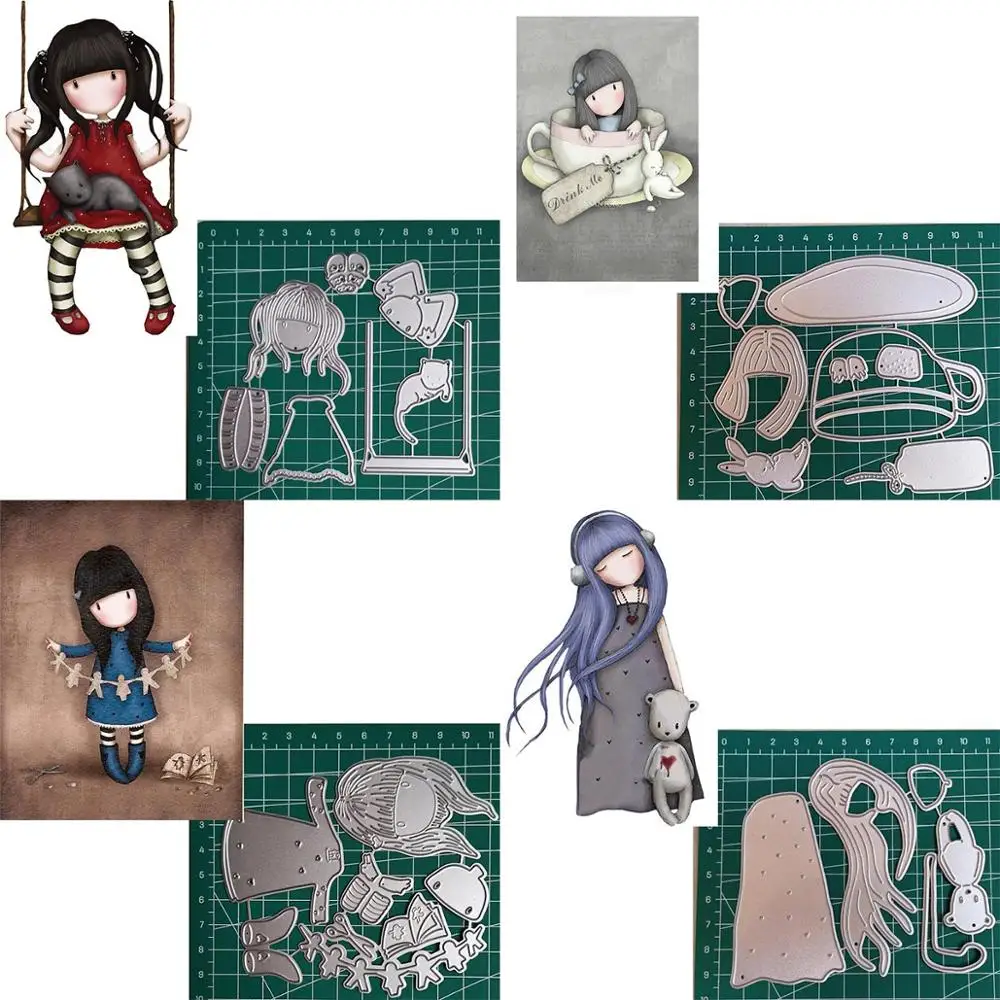 Металлические резные штампы Скрапбукинг для изготовление бумажных карточек