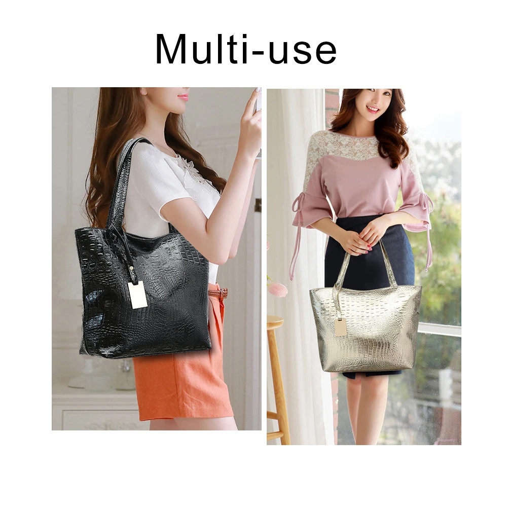 Herald Fashion Женская кожаная сумка через плечо с блестками женская в стиле ретро