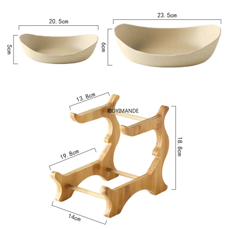 

European Style Creative Ceramic Candy Dish Multi-Layer Sushi Snack Plate Modern Dried Fruit Dessert Basket Kitchen Dinnerware