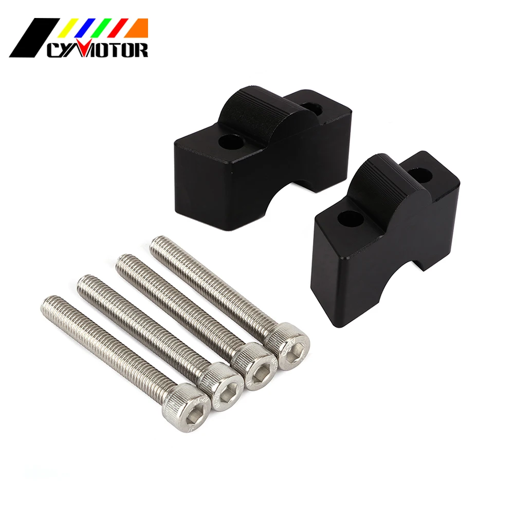 Мотоциклетный Алюминиевый зажим для руля с ЧПУ переходник KAWASAKI ER6N ER6F ER-6N ER-6F 12 13 14