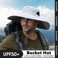 large brim bucket hat man cowboy hat quick drying outdoor waterproof anti uv hiking sun hats fishing cap sunscreen headgear