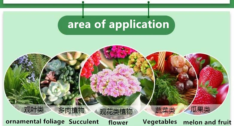 Универсальное цветочное зеленое растение водорастворимое удобрений