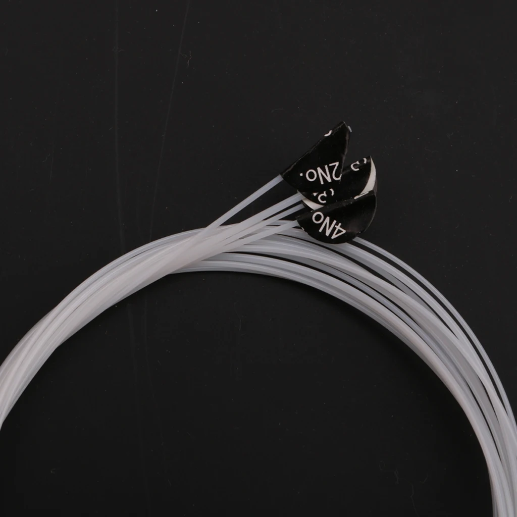 A Set White Nylon Ukulele Strings for Uke Guitar Replacement Parts | Спорт и развлечения