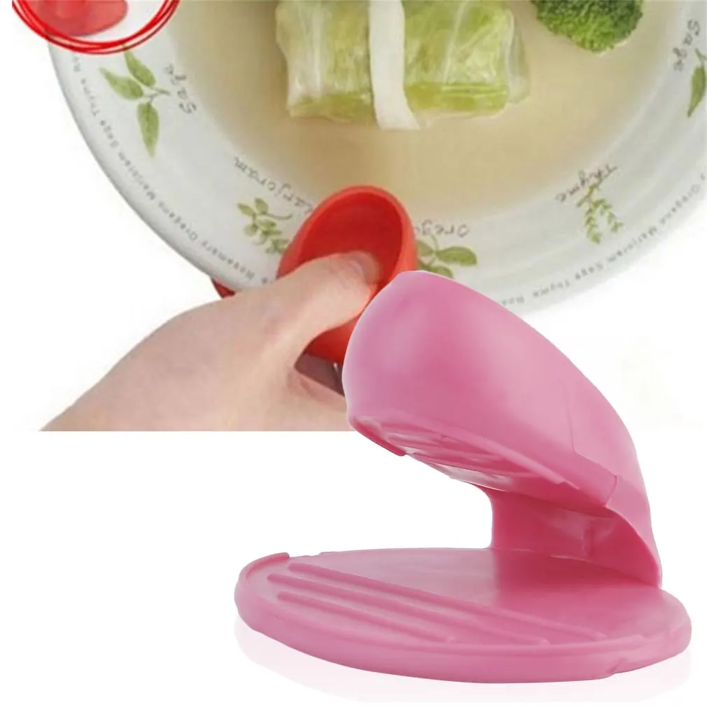 1 шт. кухонные блюда силиконовая печь термоизолированная перчатка для пальцев