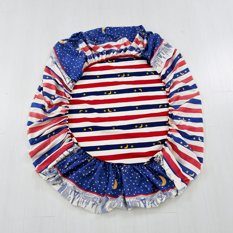 Постельное белье с изображением Луны и звезд постельные принадлежности